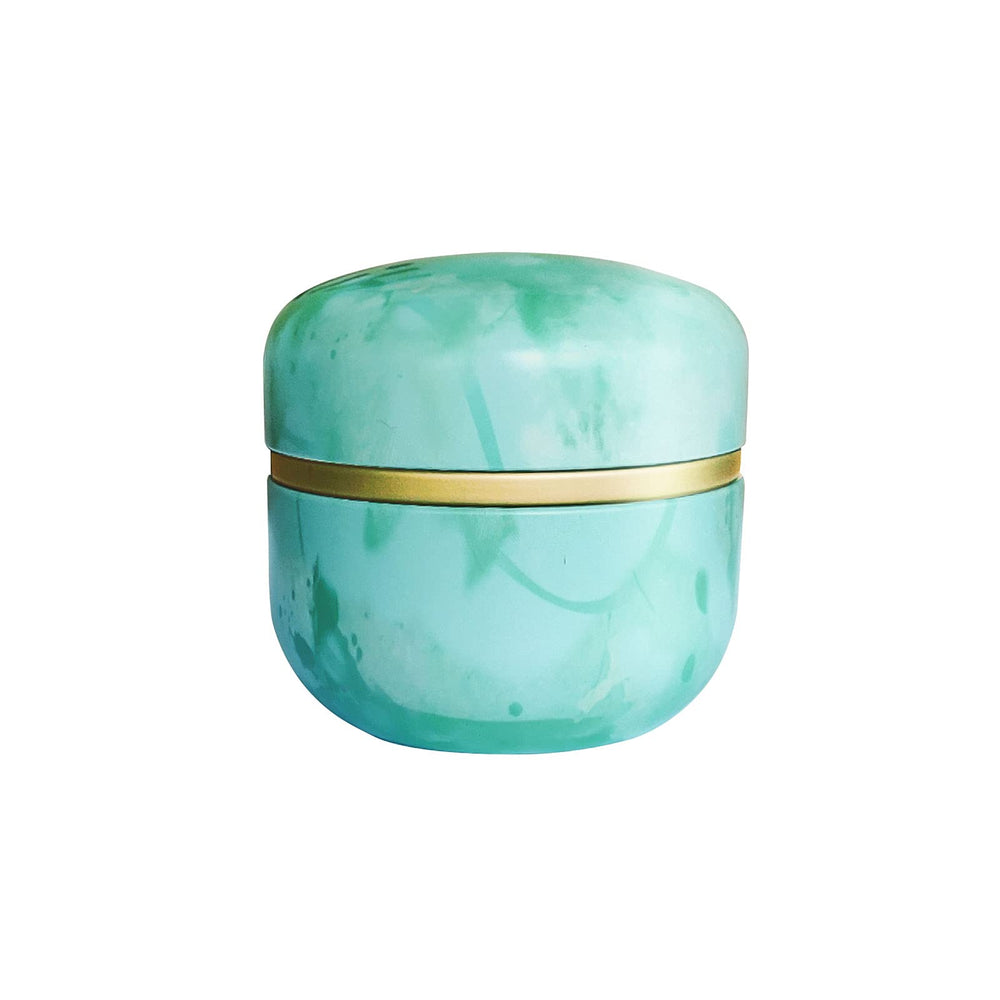 Topwon compact travel powder box opened for packing.