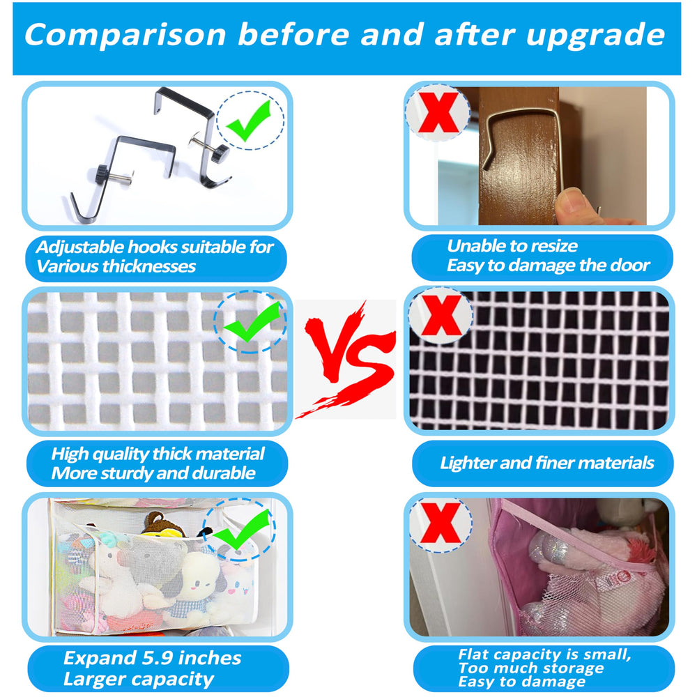 Toread 50 percent more capacity unlocks neater plush toy organization