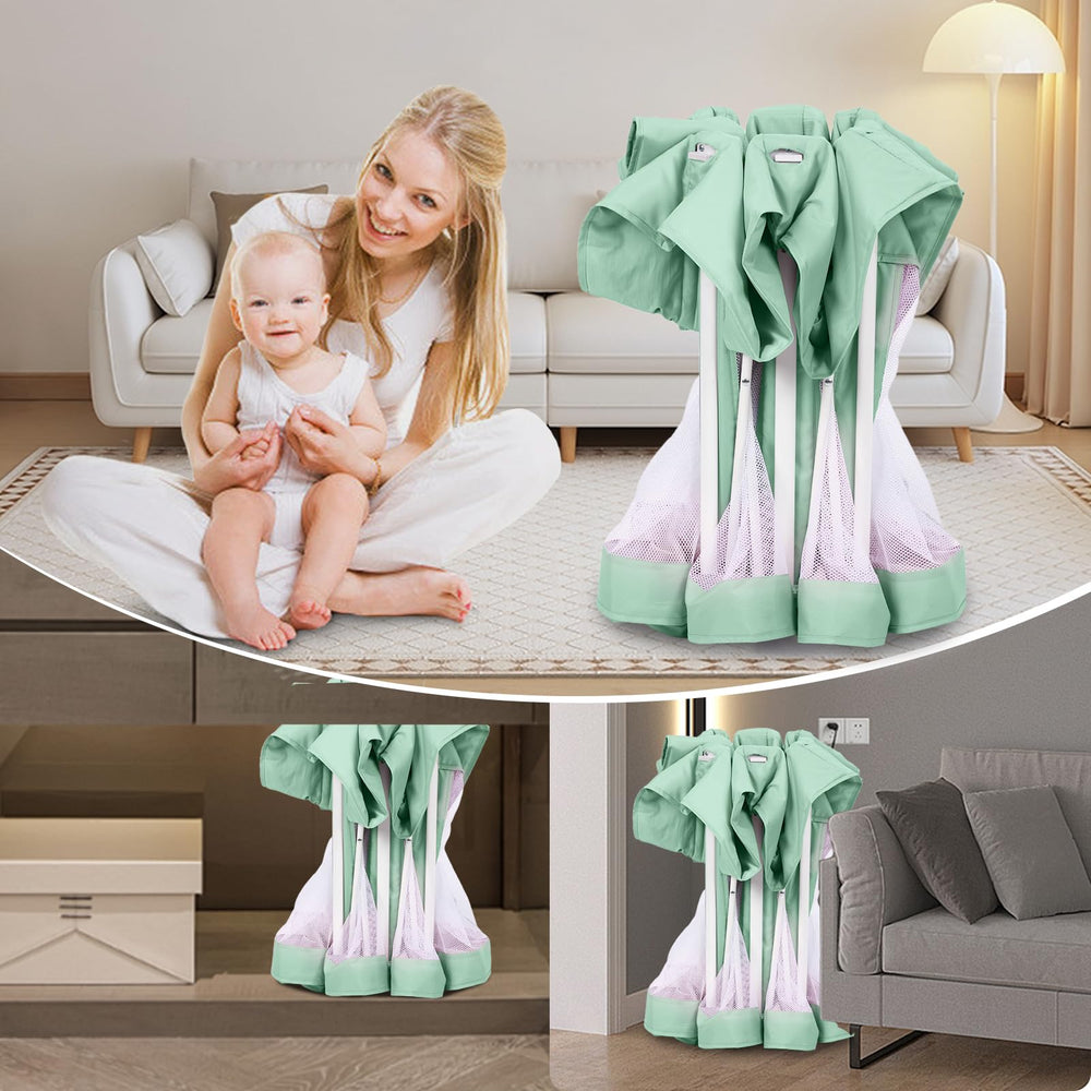 TOREVSIOR sturdy, non-slip base supports safe baby activities.