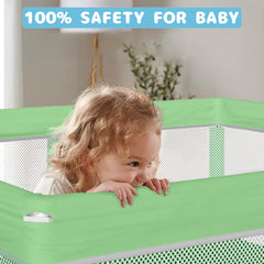 TOREVSIOR non-slip base and thick tubes ensure stable play area.