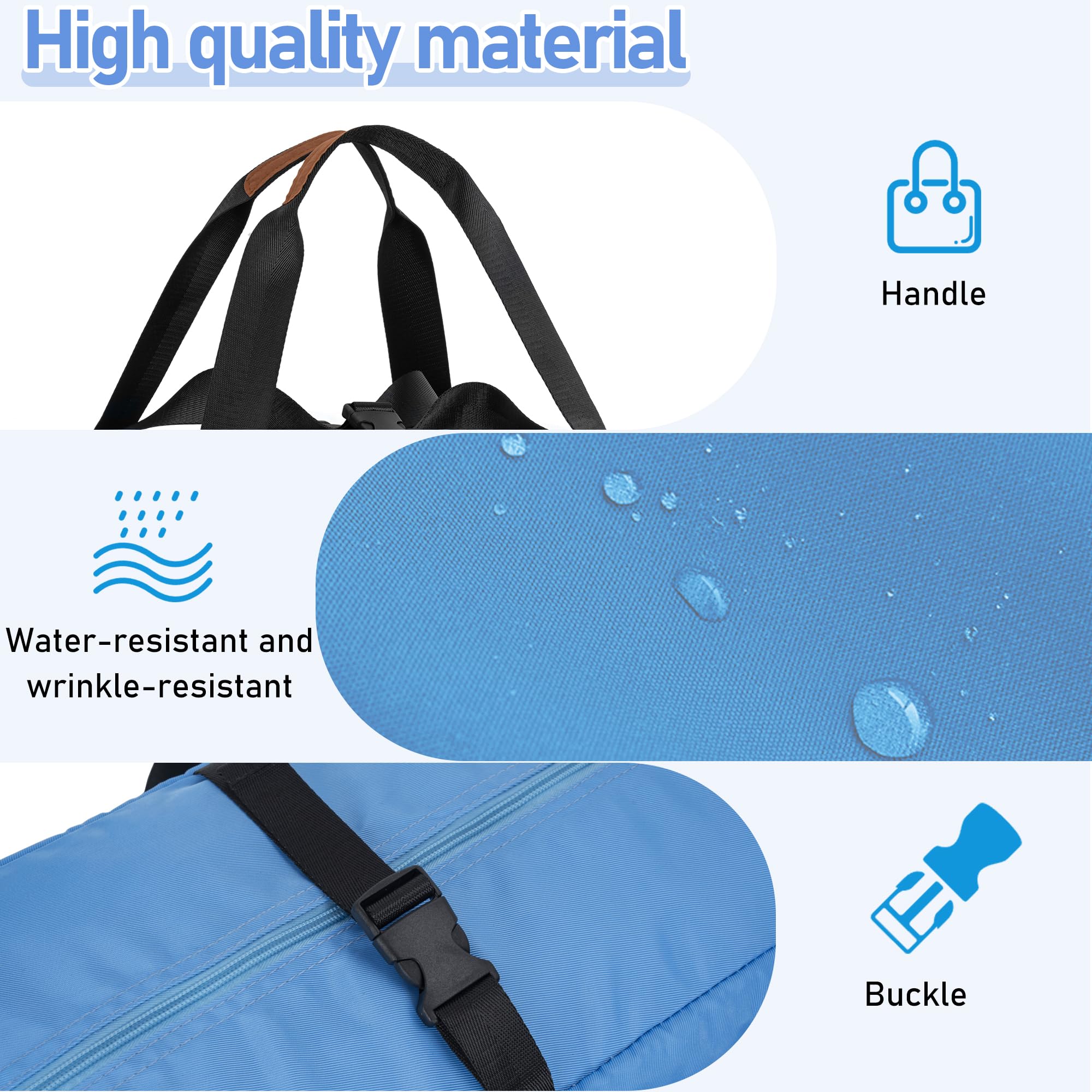 TORIBIO reinforced-stitched nylon close-up highlights durability and protection.