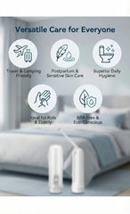 TOSCARA adjustable gentle spray enables customizable cleaning with comfortable water flow.