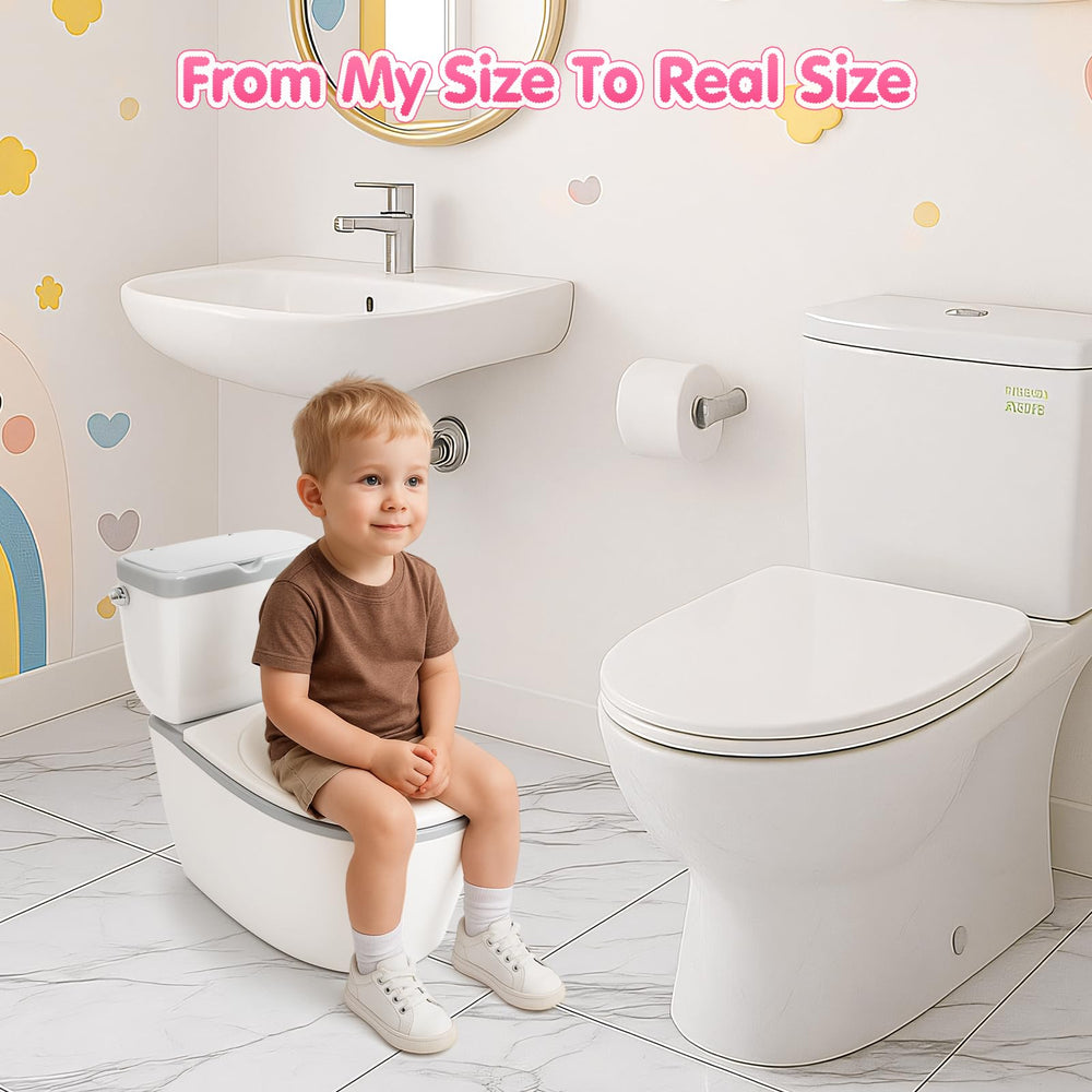 TOSGN detachable ring shows transition to full-size toilet.