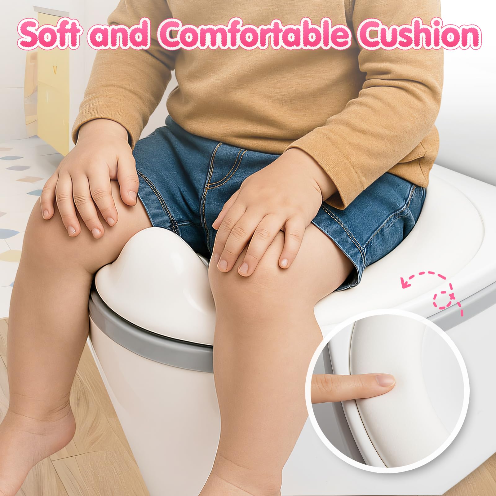 TOSGN removable inner bowl with splash guard for mess containment.