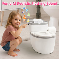 TOSGN realistic flushing sound provides positive feedback during potty sessions.