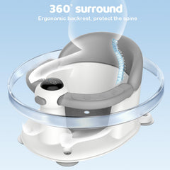 TOSGN foldable design makes storage and travel easy in any tub.