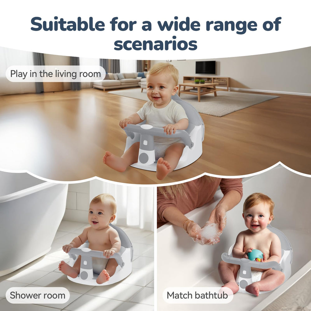 TOSGN Bath Seat in tub for safe, supported bathing