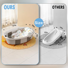 TOSGN bathtub thermometer display helps monitor water temperature safely.