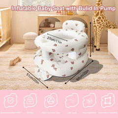 TOSXW Bear seat back support provides ergonomic stability for tiny sitters.