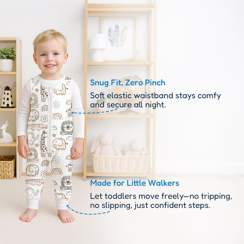 TotAha 2T-3T size offers generous growth room for toddlers.