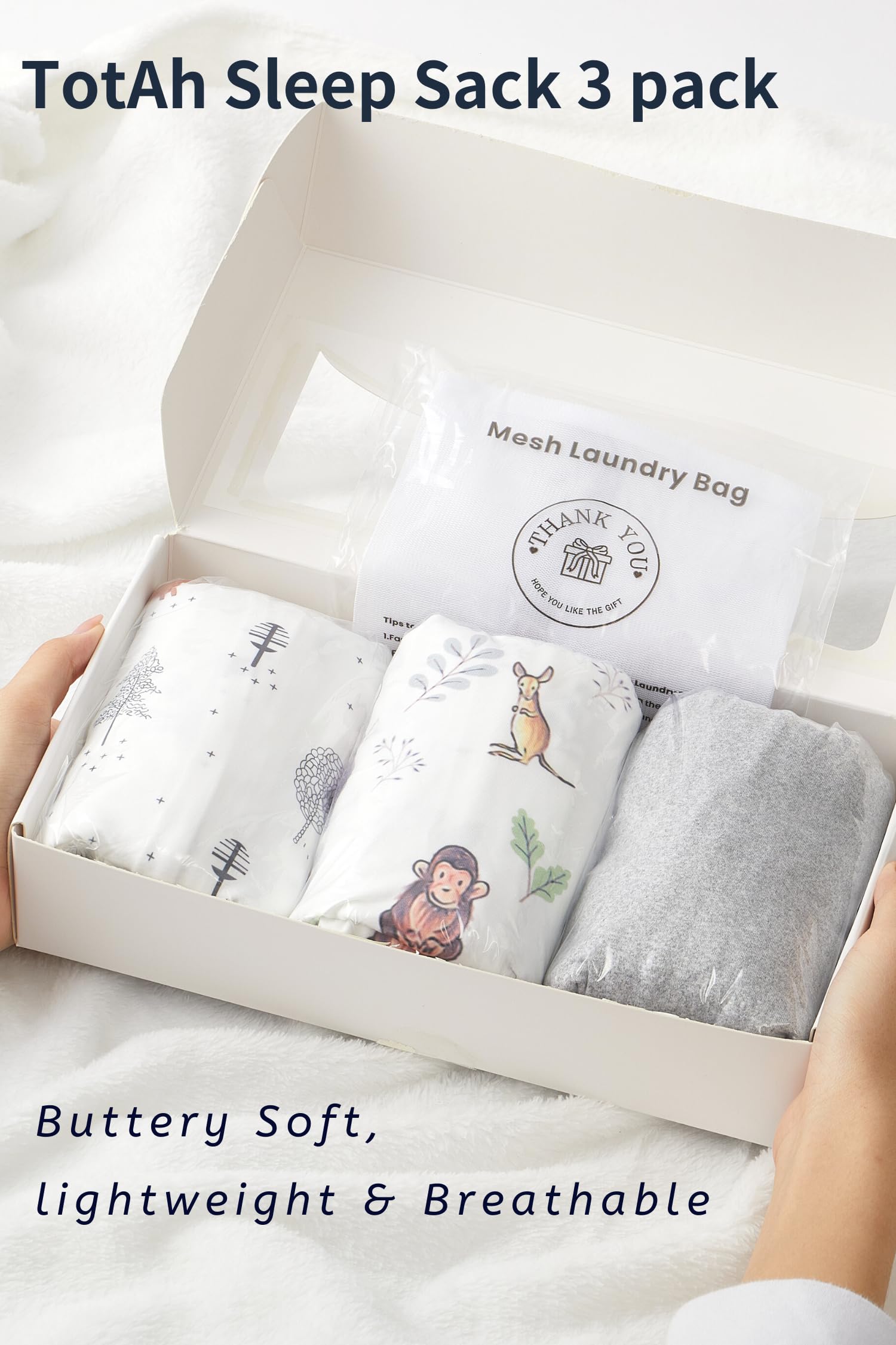 TotAha durable, machine-washable sleep sack after many washes