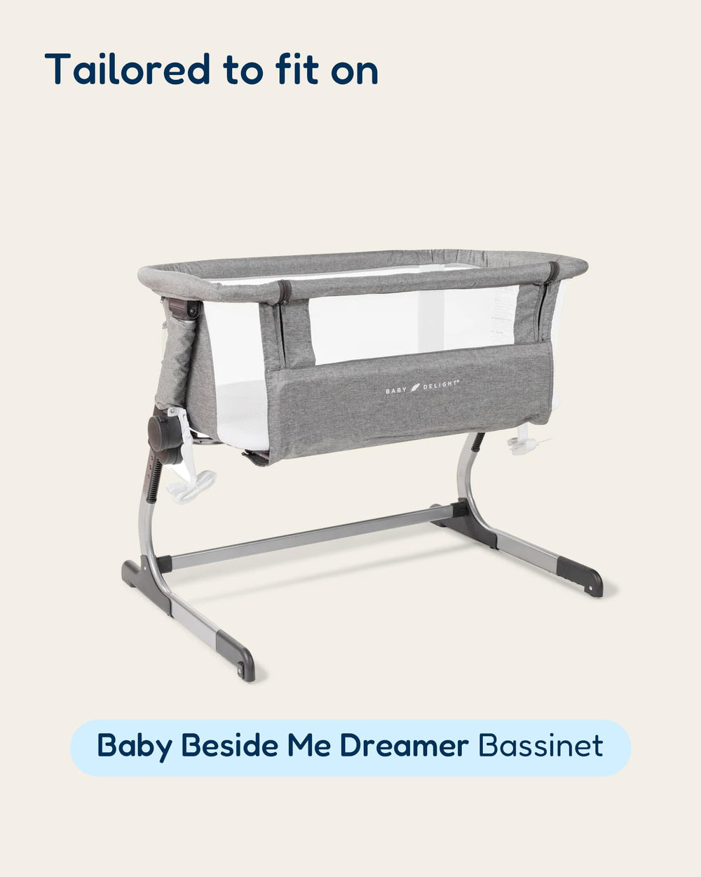 TotAha bassinet sheets secure-fit elastic ensures snug bassinet
