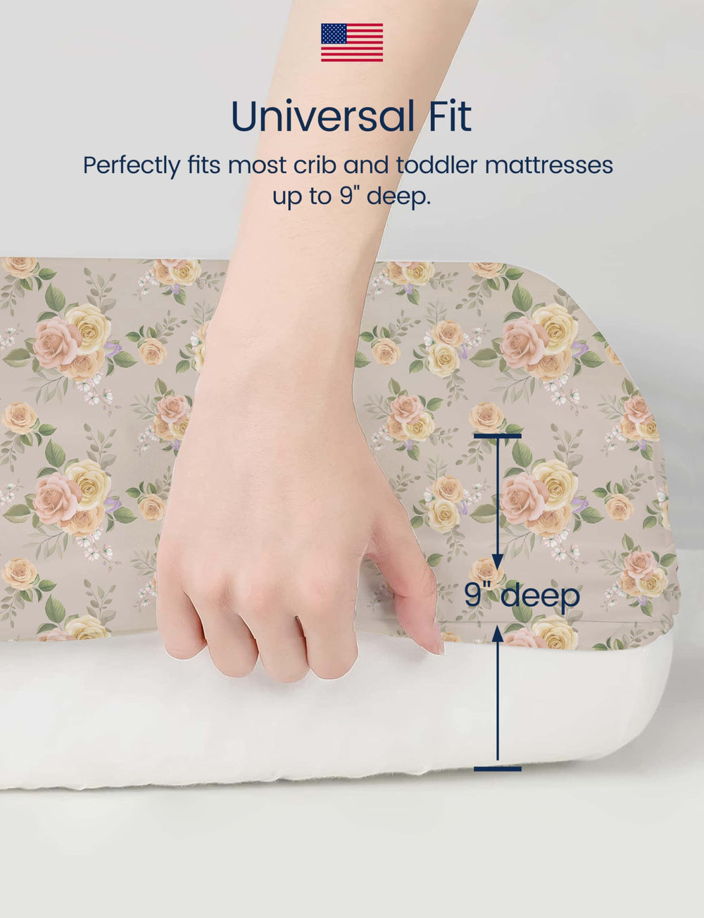 TotAha breathable knit sheets; temperature control for cool nights.