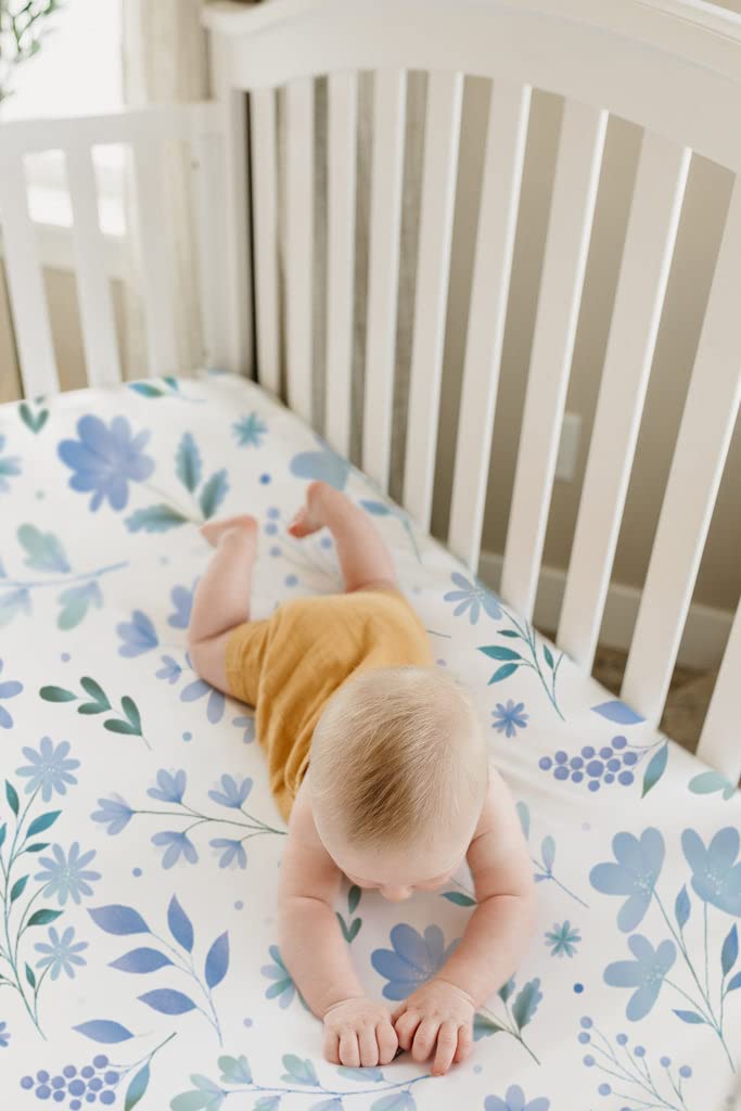 TotAha breathable knit crib sheet for cooler nights