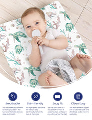 TotAha 2-pack changing pad covers for easy rotation and fresh sheets.