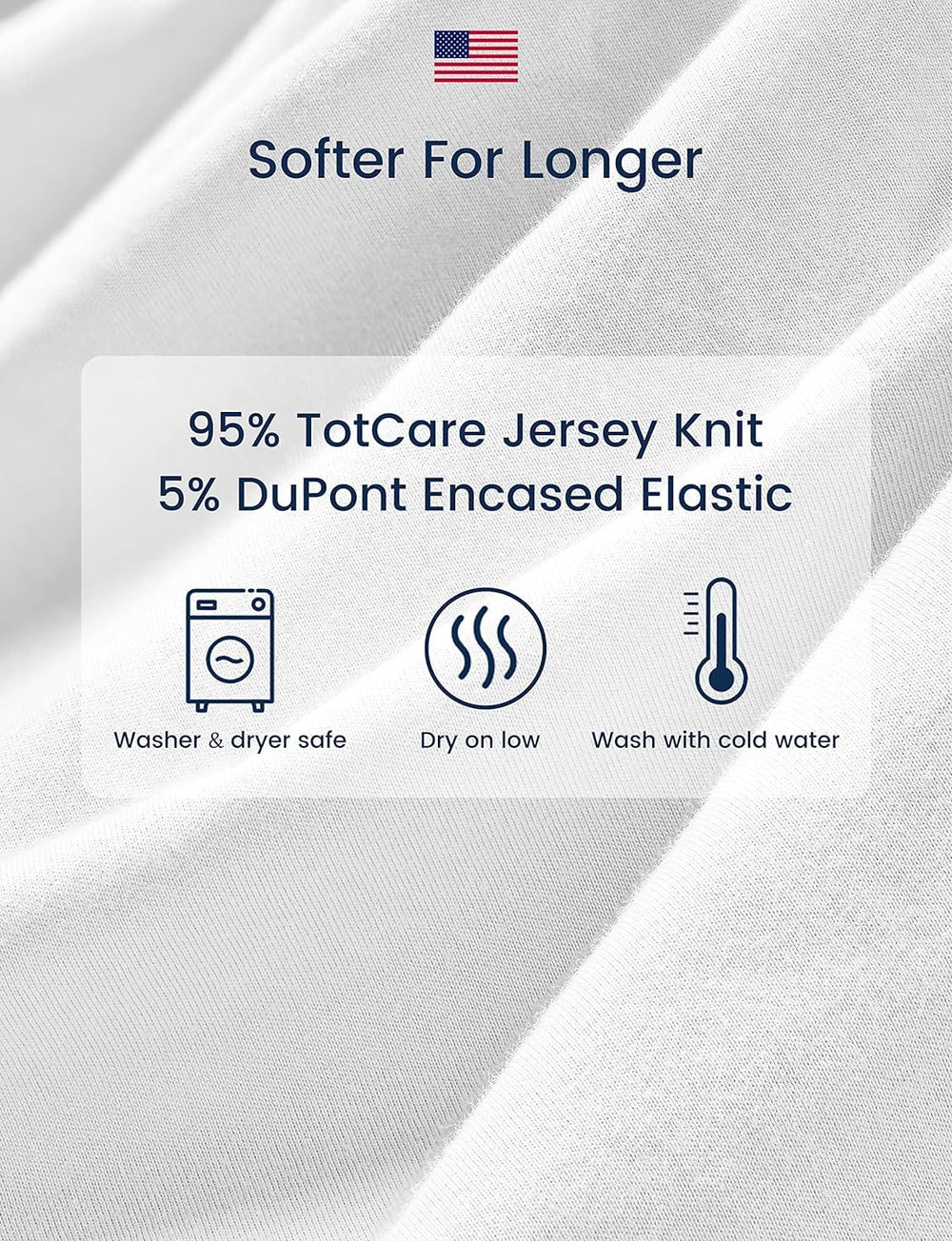 TotAha extra-deep-pocket sheets; secure fit on thick mattresses.