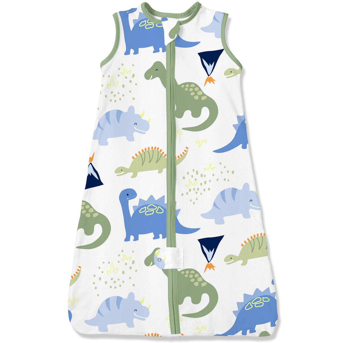 TotAha light sleep sack on baby for breathable, comfortable sleep.