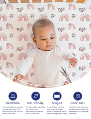 TotAha 9-inch deep pocket keeps sheets secure and snug.