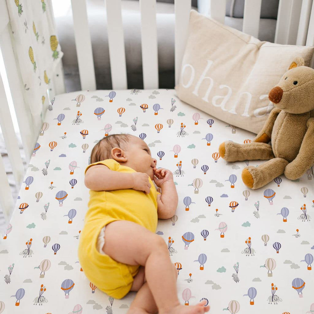 TotAha deep-pocket design keeps sheets snug on thick mattresses