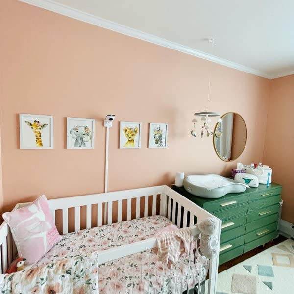 TotAha nursery setup image with calming colors and soft texture for bedtime.