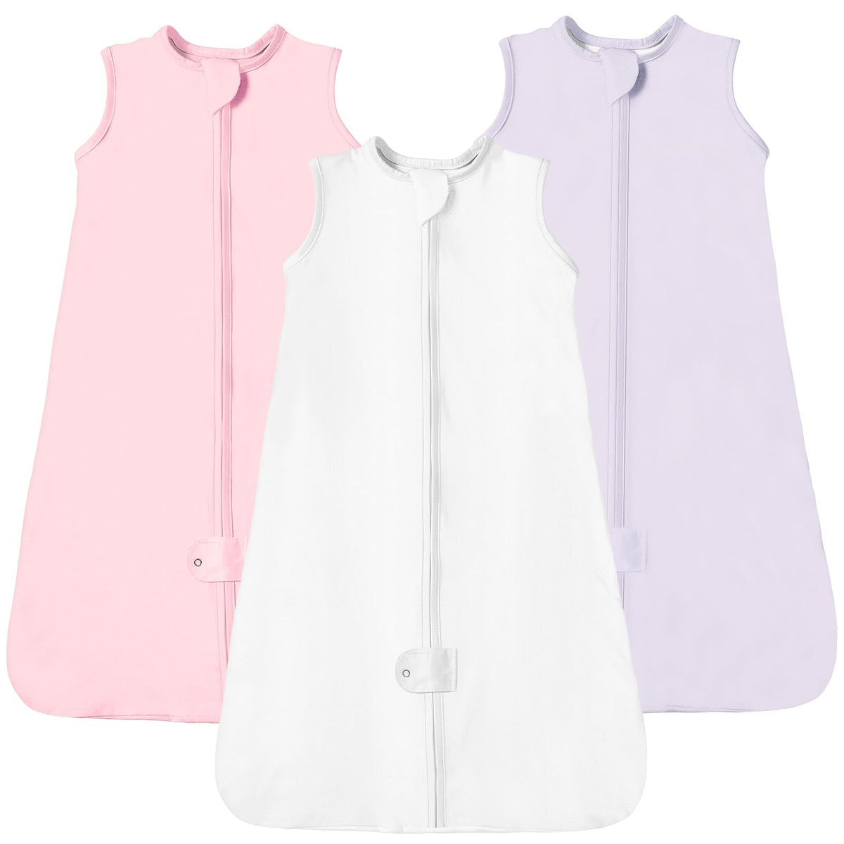 TotAha Sleep Sack 3-pack in stretchy fabric for comfortable all-night wear.