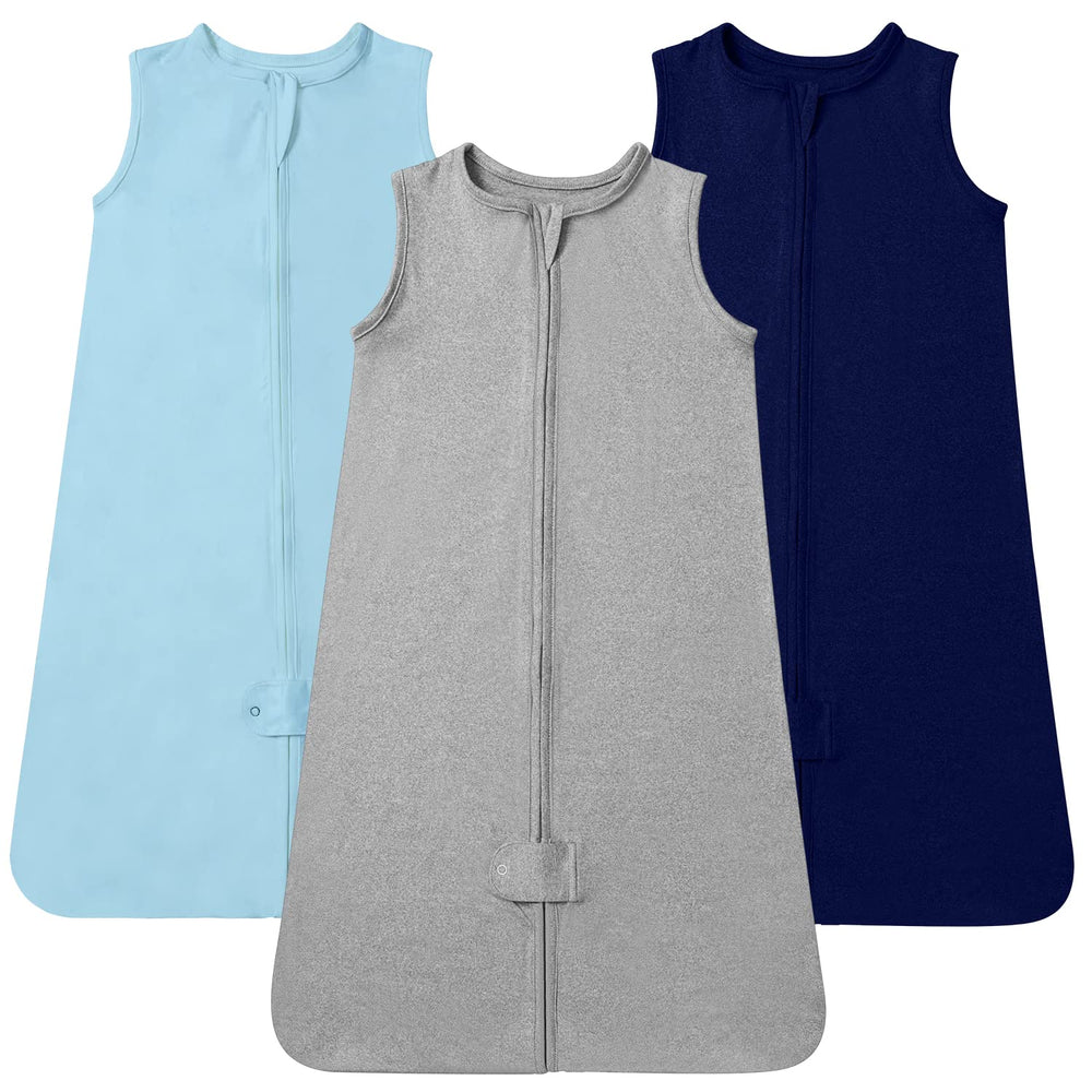 TotAha Sleep Sack with snap closures keeps baby snug and secure.