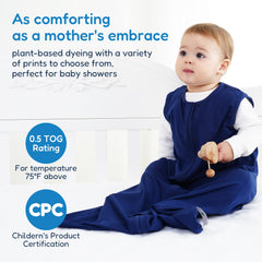 TotAha Sleep Sack soft jersey-knit fabric feels gentle on skin.