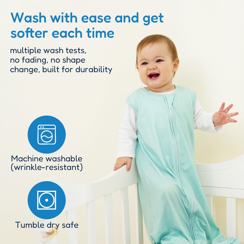TotAha Sleep Sack with 2-way zipper feature for easy nightly changes