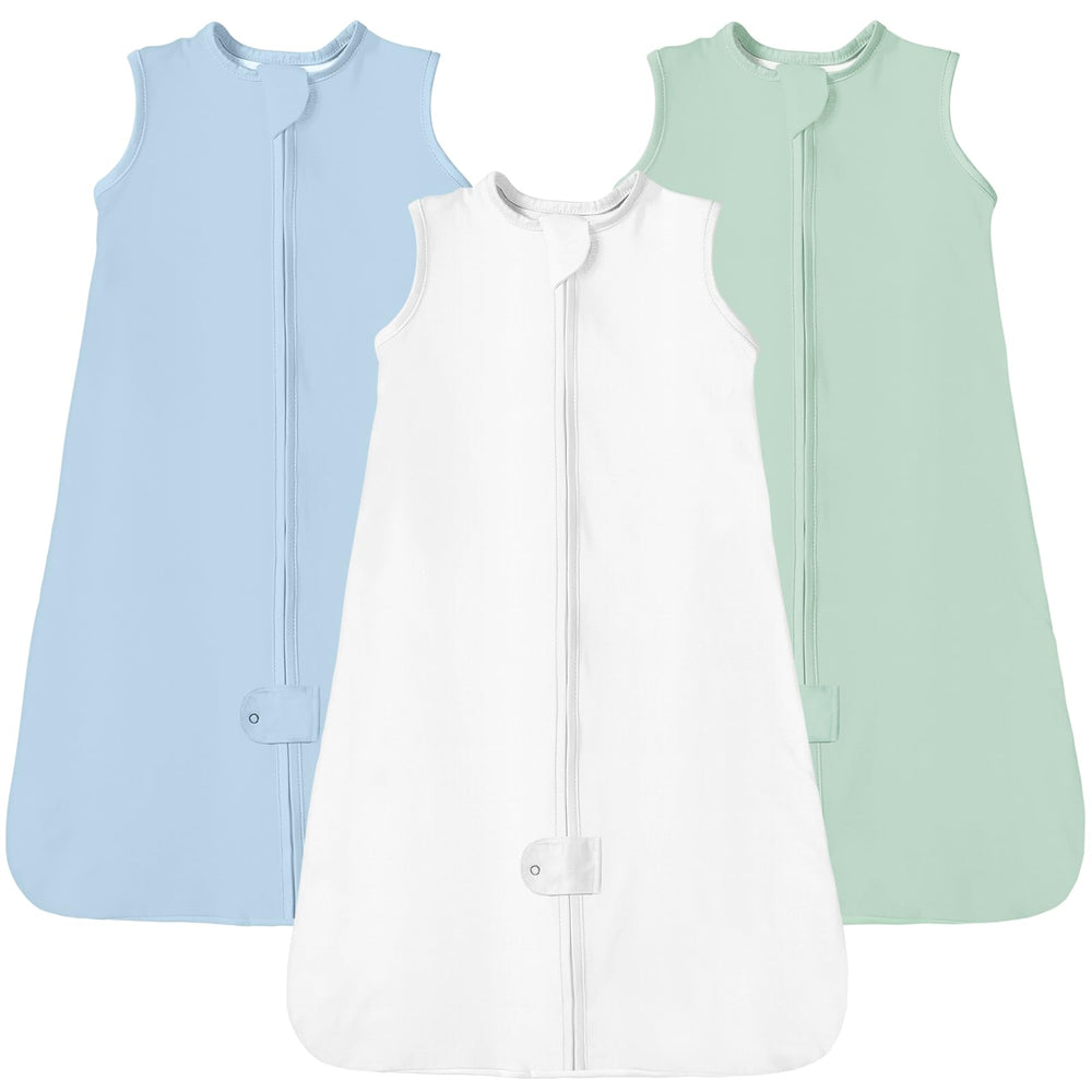 TotAha Sleep Sack opened to show the accessible zipper for night changes.