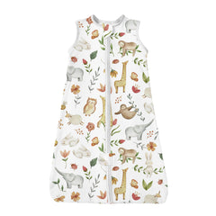 TotAha Toddler Sleep Sack with zipper guard enables safe night changes.