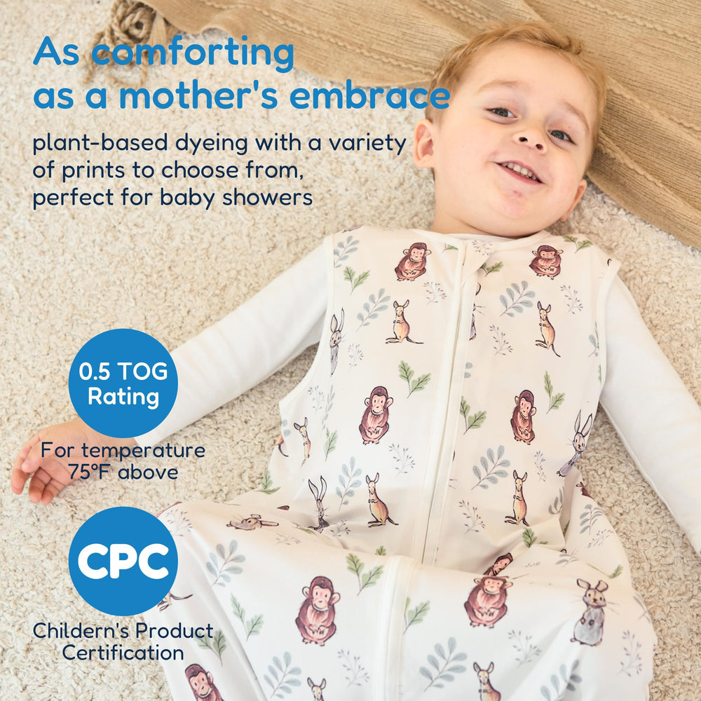 TotAha sleep sack jersey-knit fabric highlights soft, durable feel for long-lasting comfort