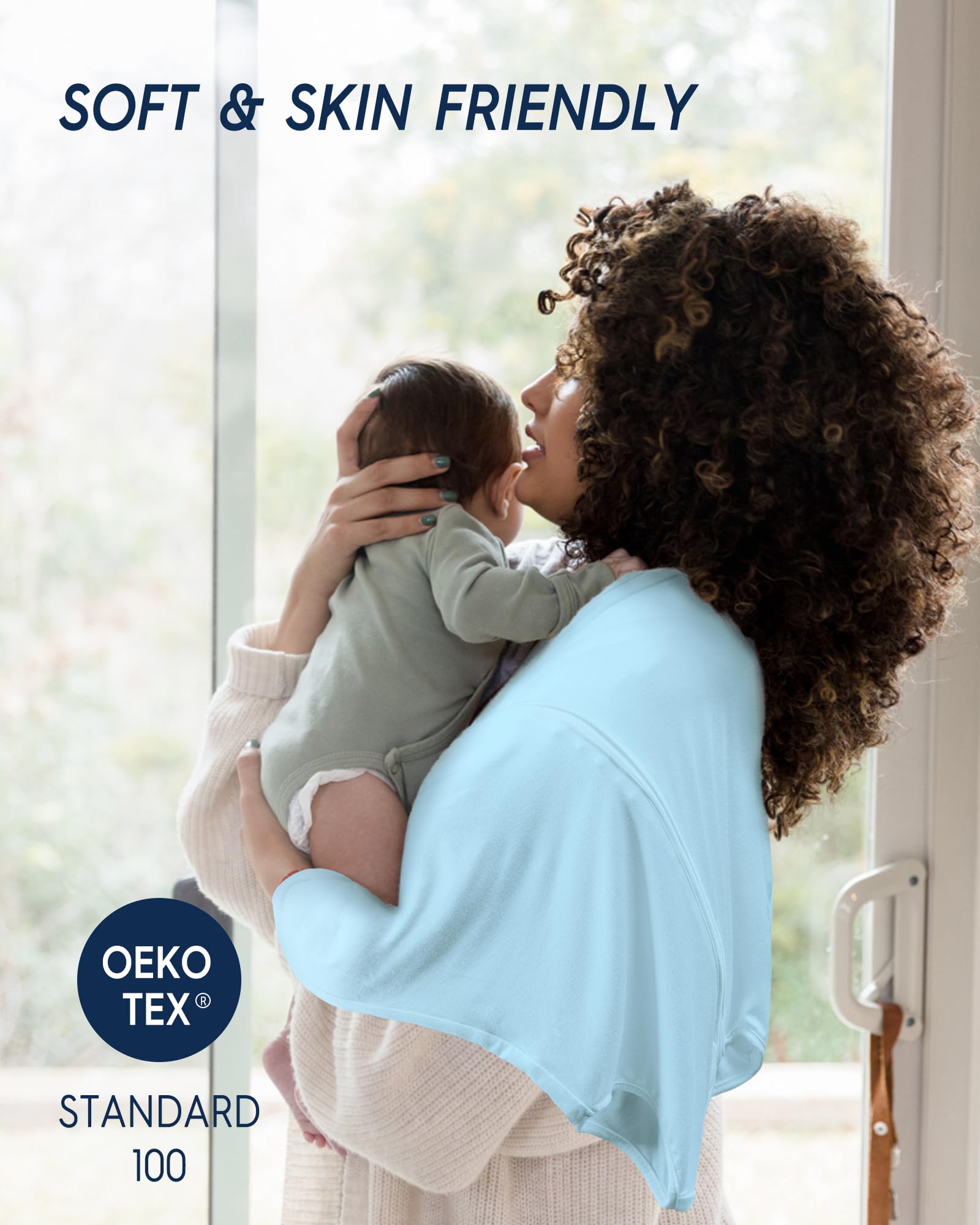 TotAha Toddler Sleep Sack roomy leg area supports natural movement.