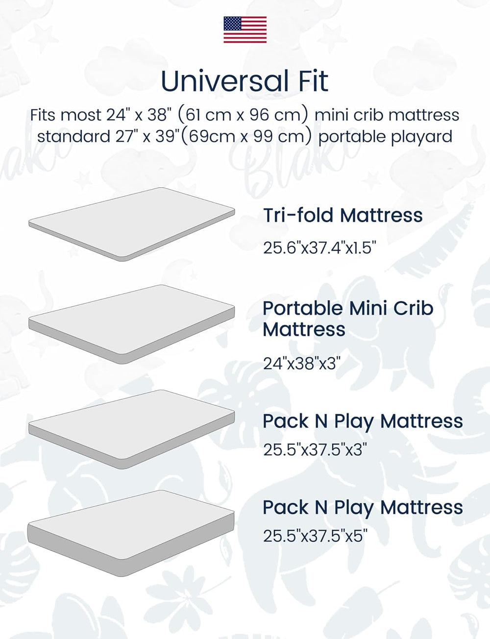 TotAha TotCare knit close-up demonstrates stretch for secure mattress coverage
