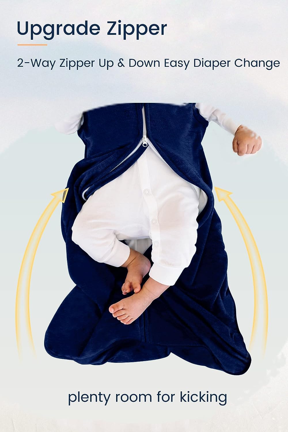 TotAha up-down snaps provide quick dressing and secure fit.
