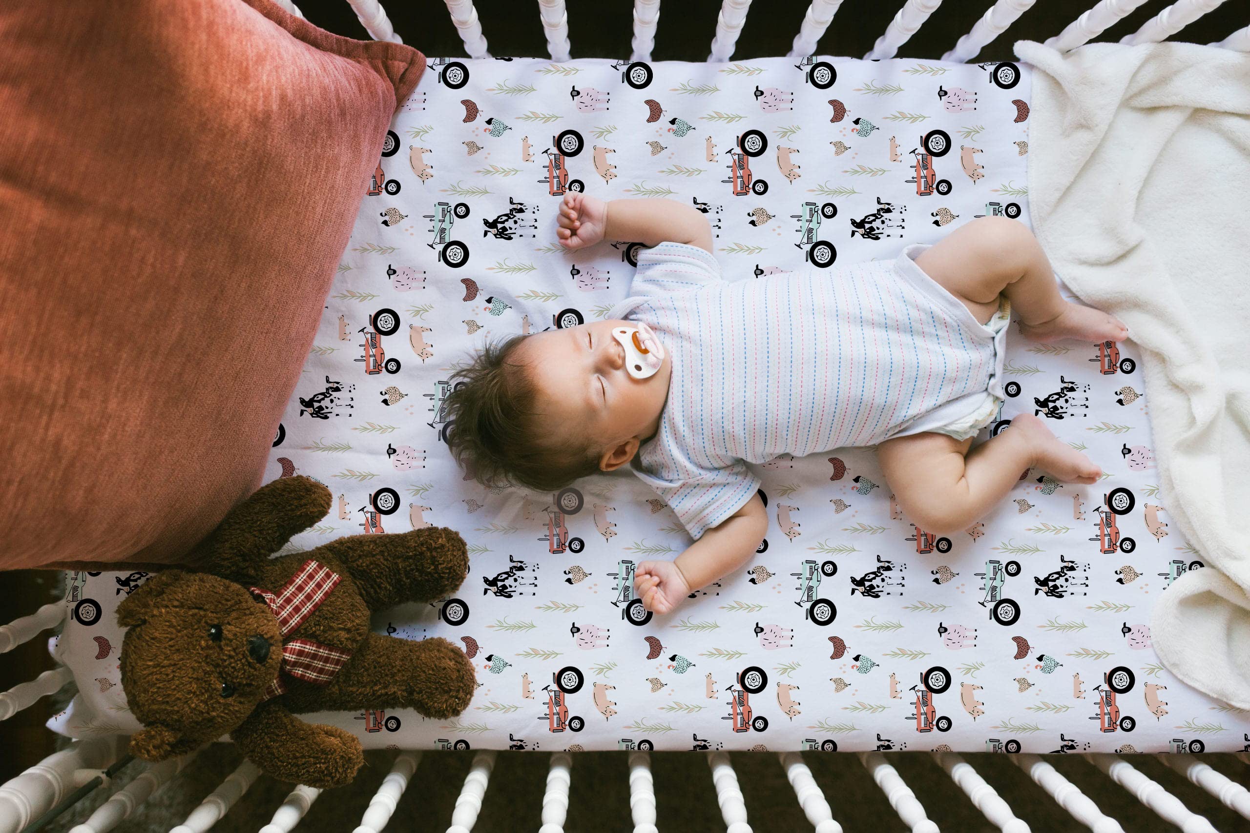 TotAha wash-durable crib sheets: long-lasting softness for busy families.