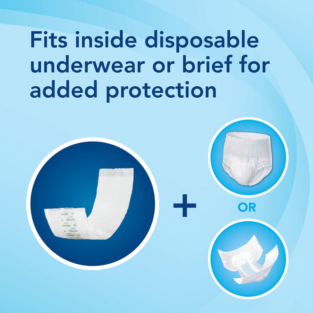 Total Dry FSA/HSA approved pad supports affordable healthcare expenses.