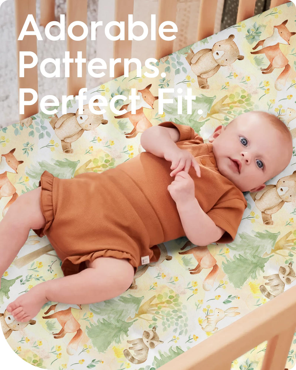 TotBasic 360-fit crib mattress with deep pocket up to 9 inches