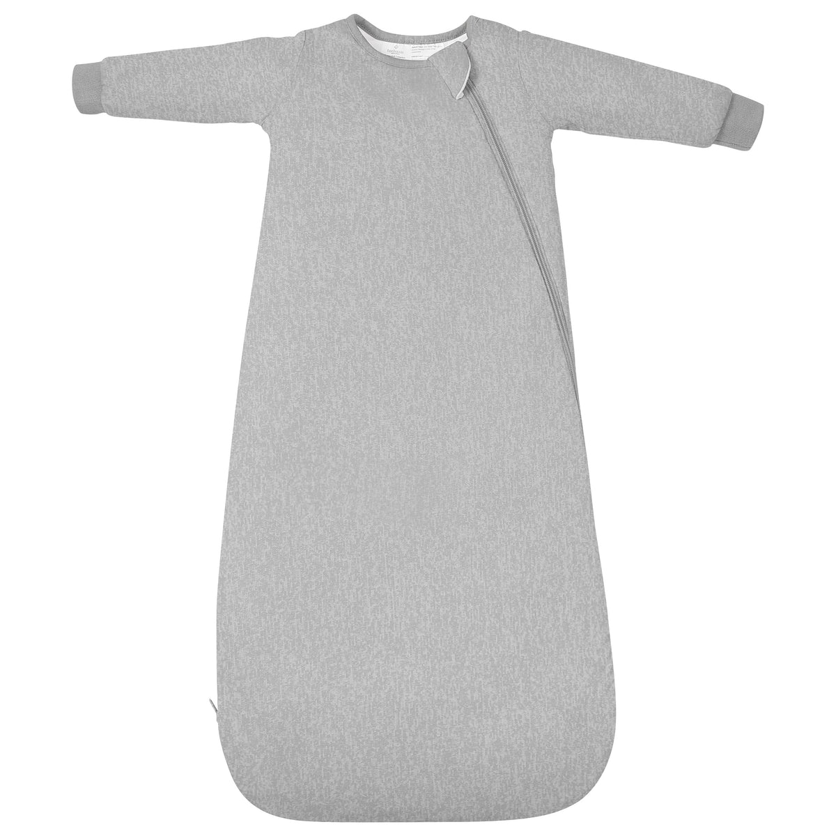 TOTBASIC baby sleep sack with long sleeves maintains warmth for 0–6 months.
