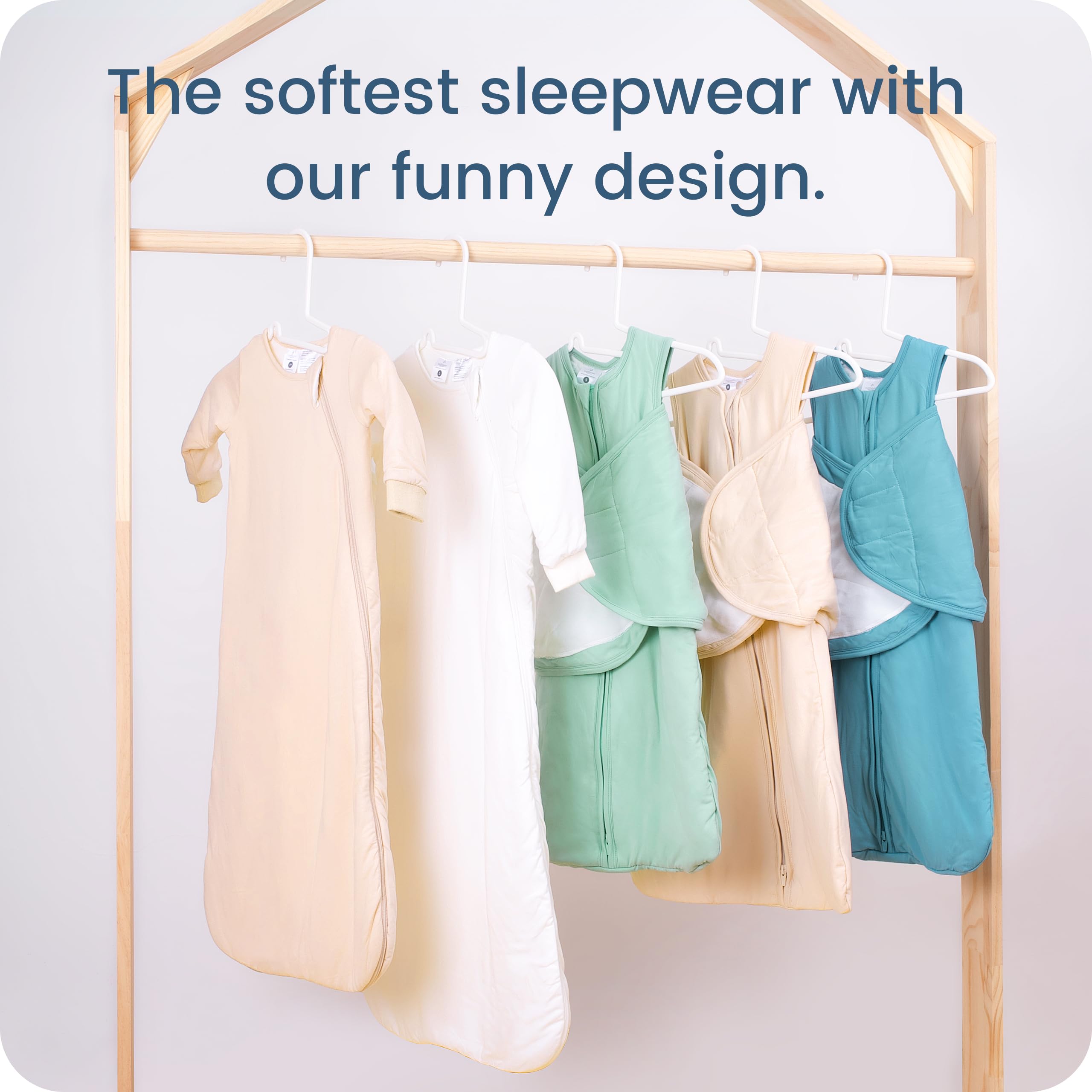 TOTBASIC sleep sack packaging box for gifting or safe storage
