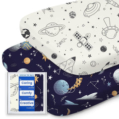 TotBasic bassinet sheet in soft jersey for gentle skin comfort.