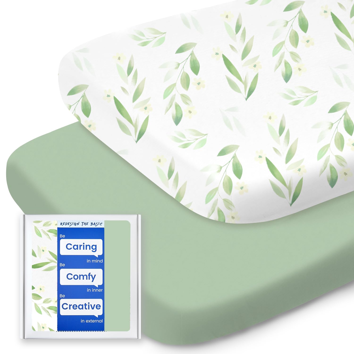 TotBasic bassinet sheets ultra-soft surface for gentle sleep