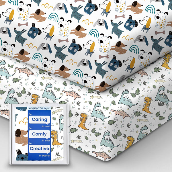 TotBasic buttery-soft crib sheet for gentle touch on baby skin