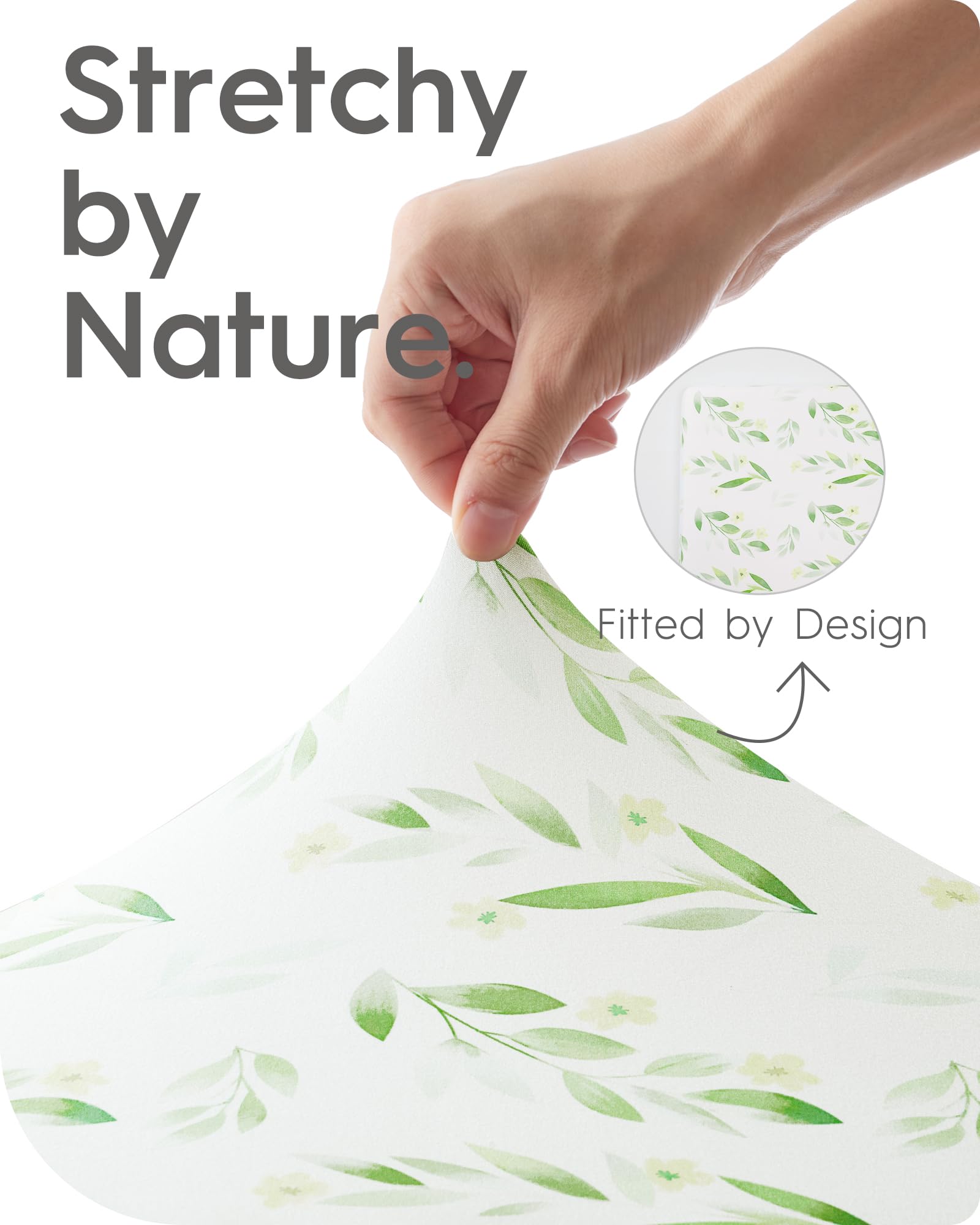 TotBasic changing pad cover is machine washable and retains softness after washing