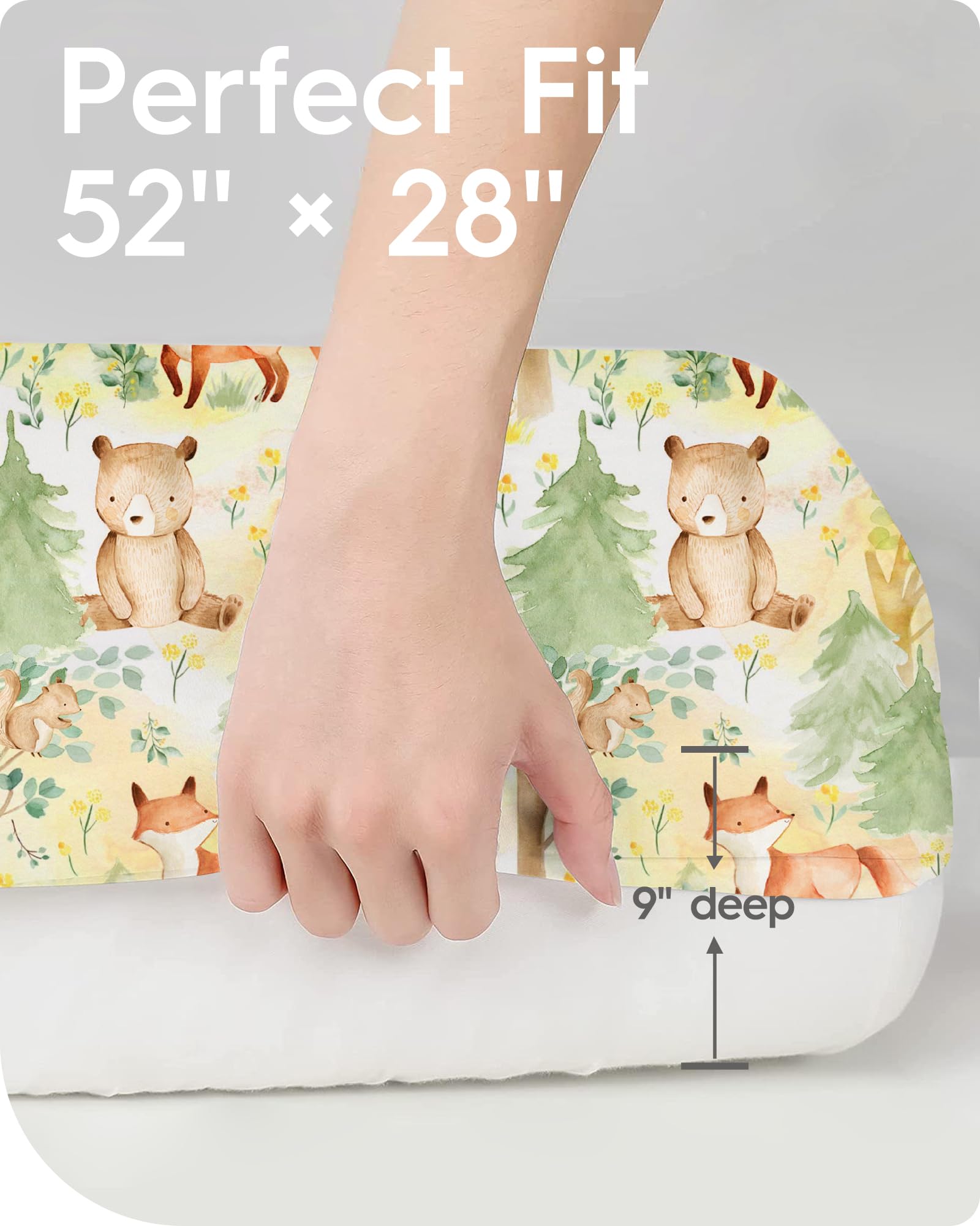 TotBasic premium elastic edge keeps sheet securely in place