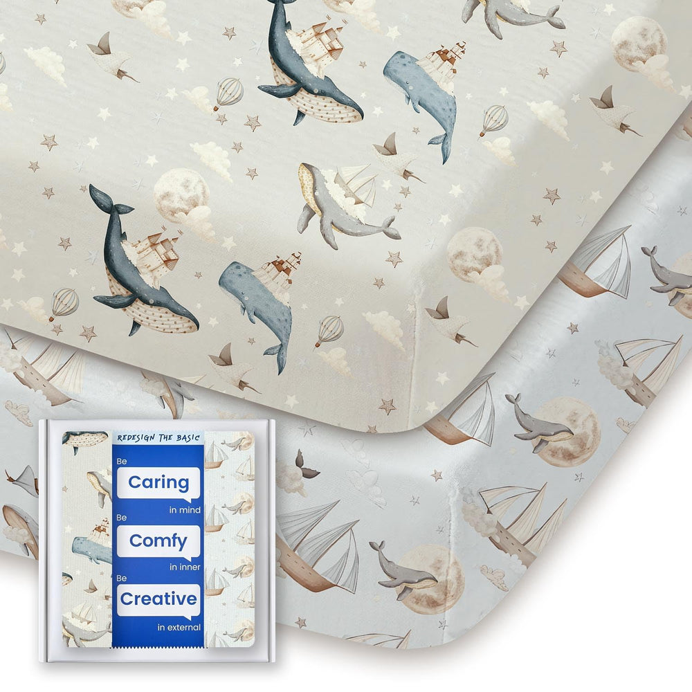 TOTBASIC graco pack-n-play fitted sheet in soft jersey for gentle baby comfort