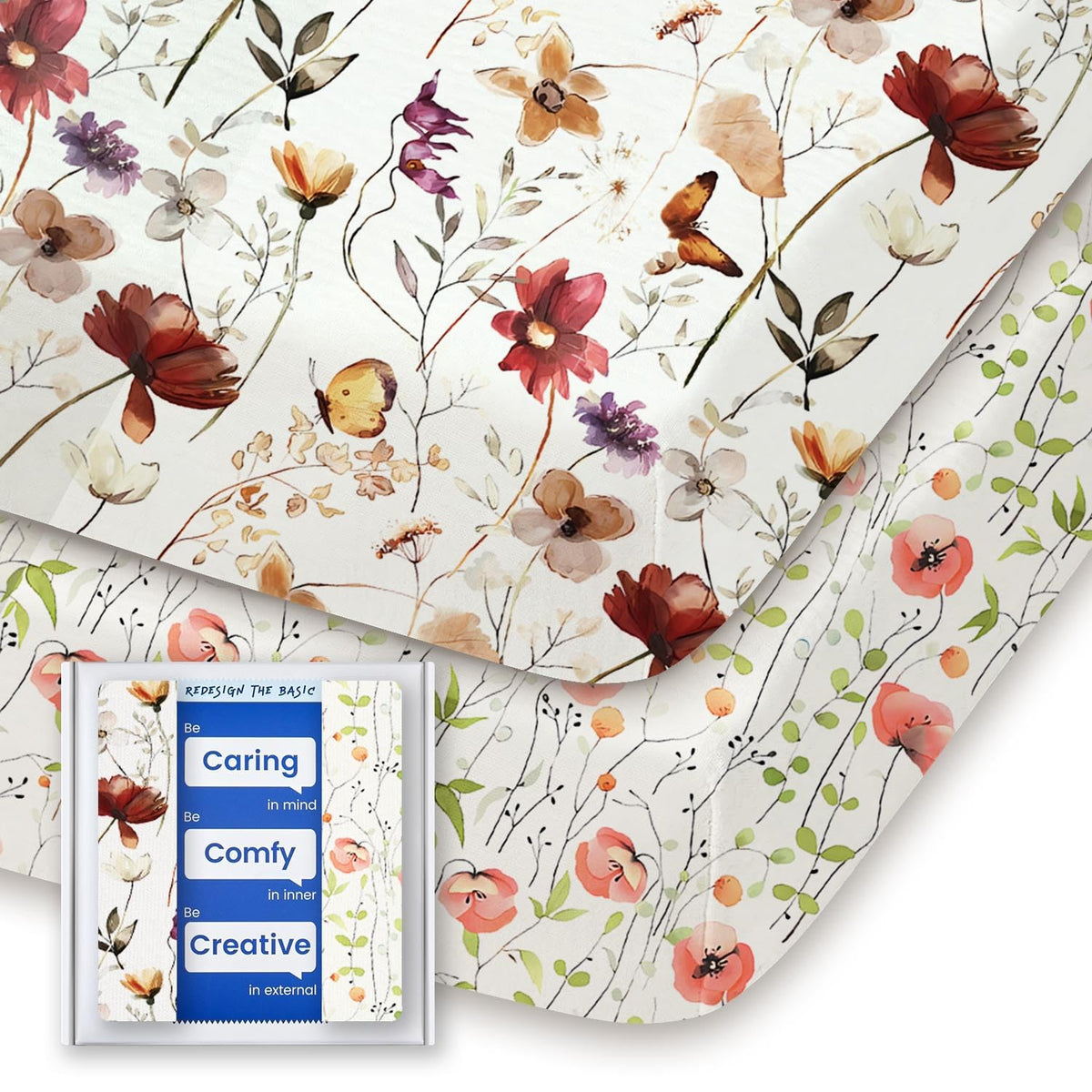 TotBasic pack n play sheets texture closeup showing buttery soft jersey fabric