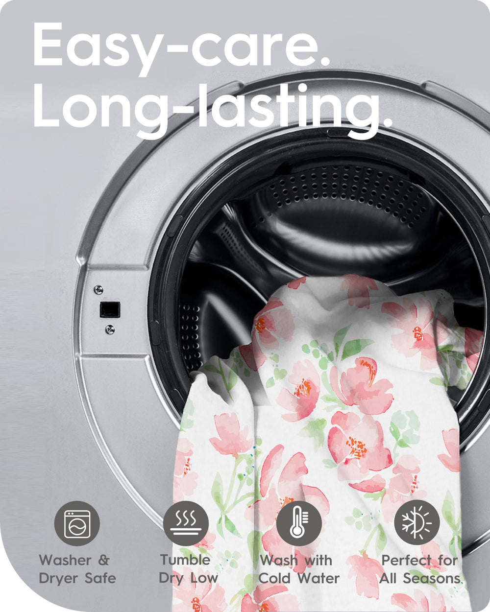TotBasic machine washable and durable for daily use