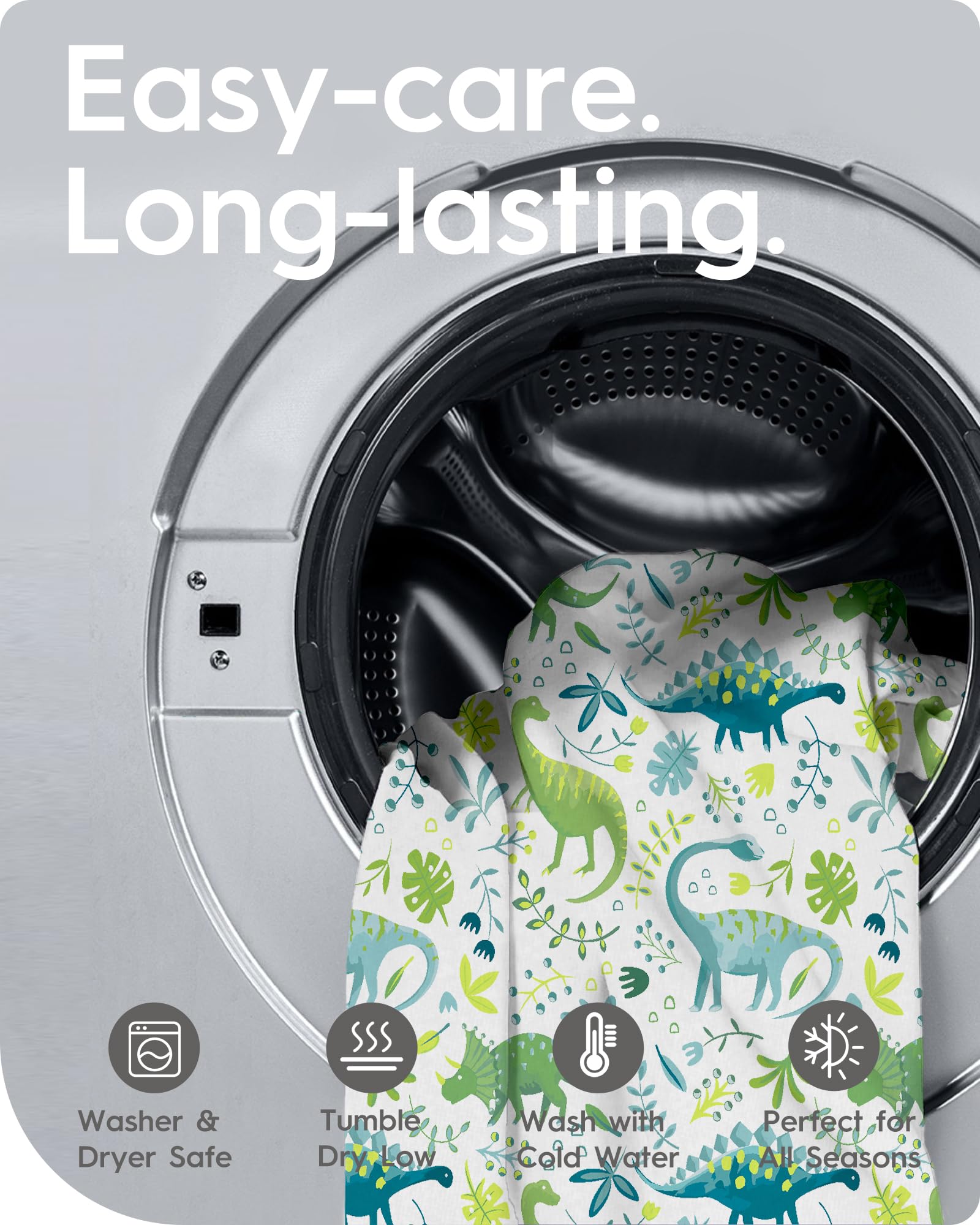 TotBasic neutral pattern designs complement a wide range of nurseries.