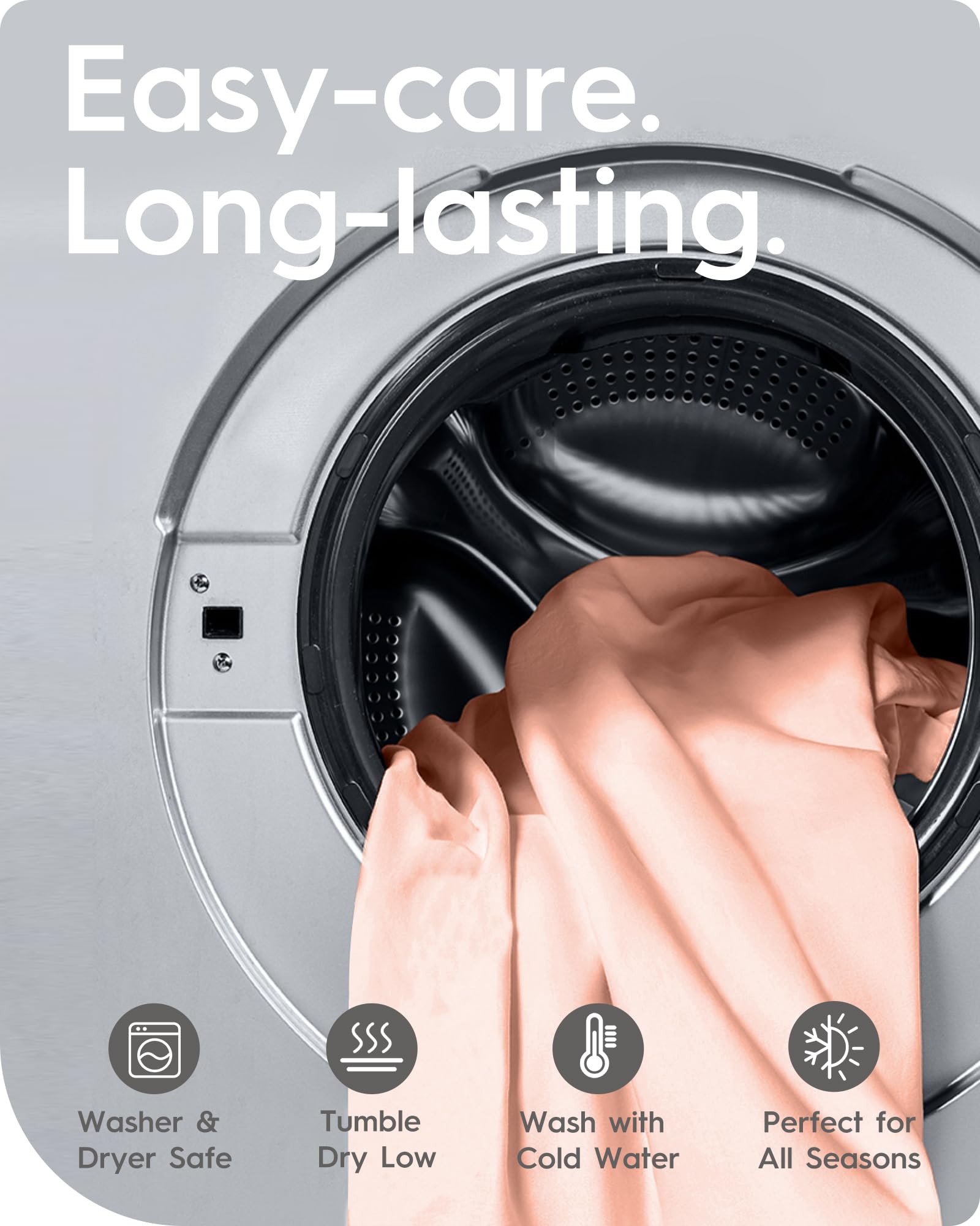 TotBasic sheet endures frequent washing while staying soft and comfy