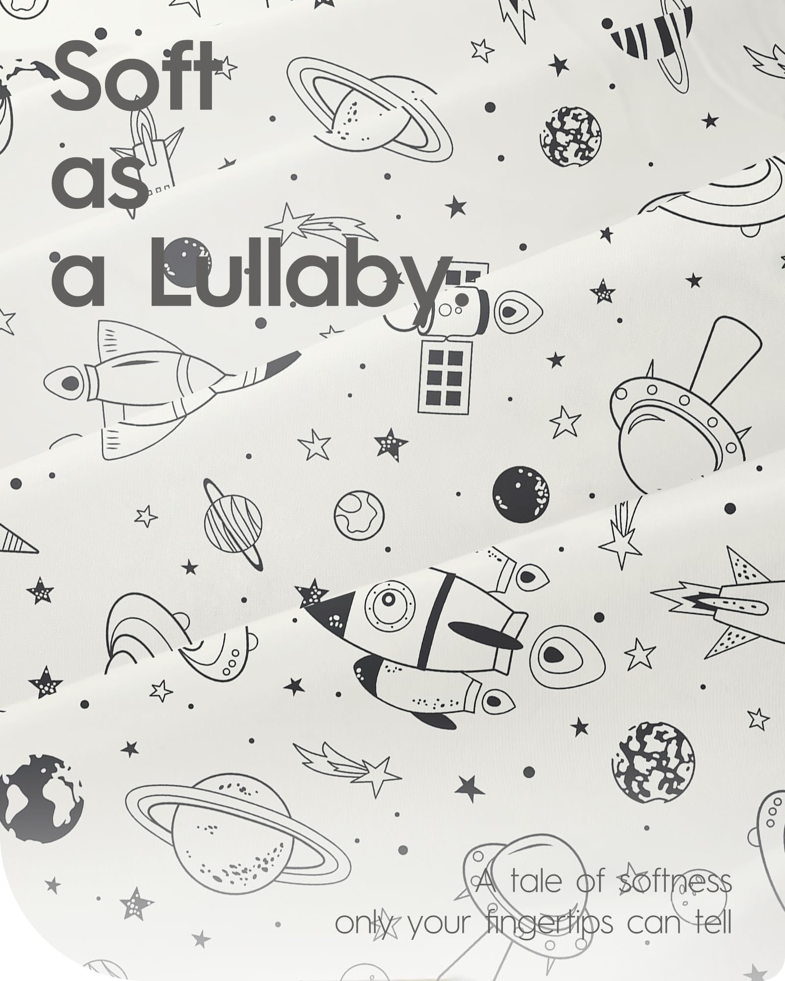 Vibrant patterns and colors enhance baby nursery decor.
